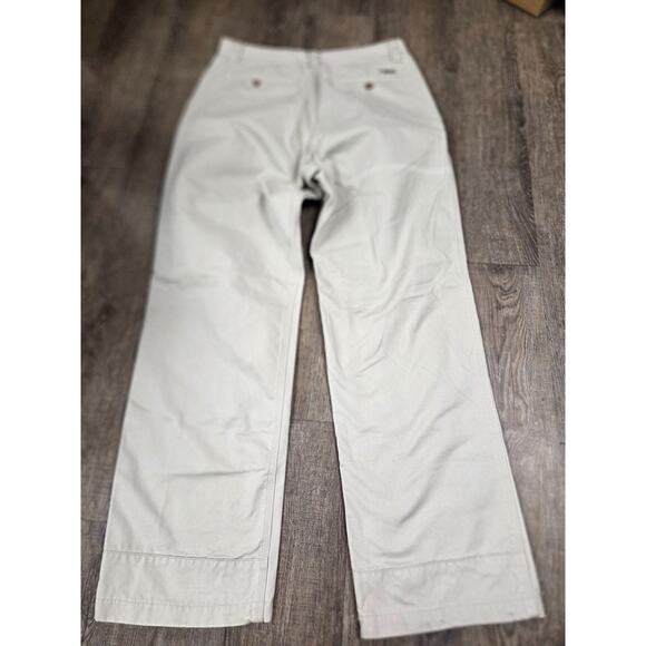 Mountain Khakis Teton Twill Hiking Pants Beige Rugged Straight Leg Mens 30x31 - Picture 4 of 6